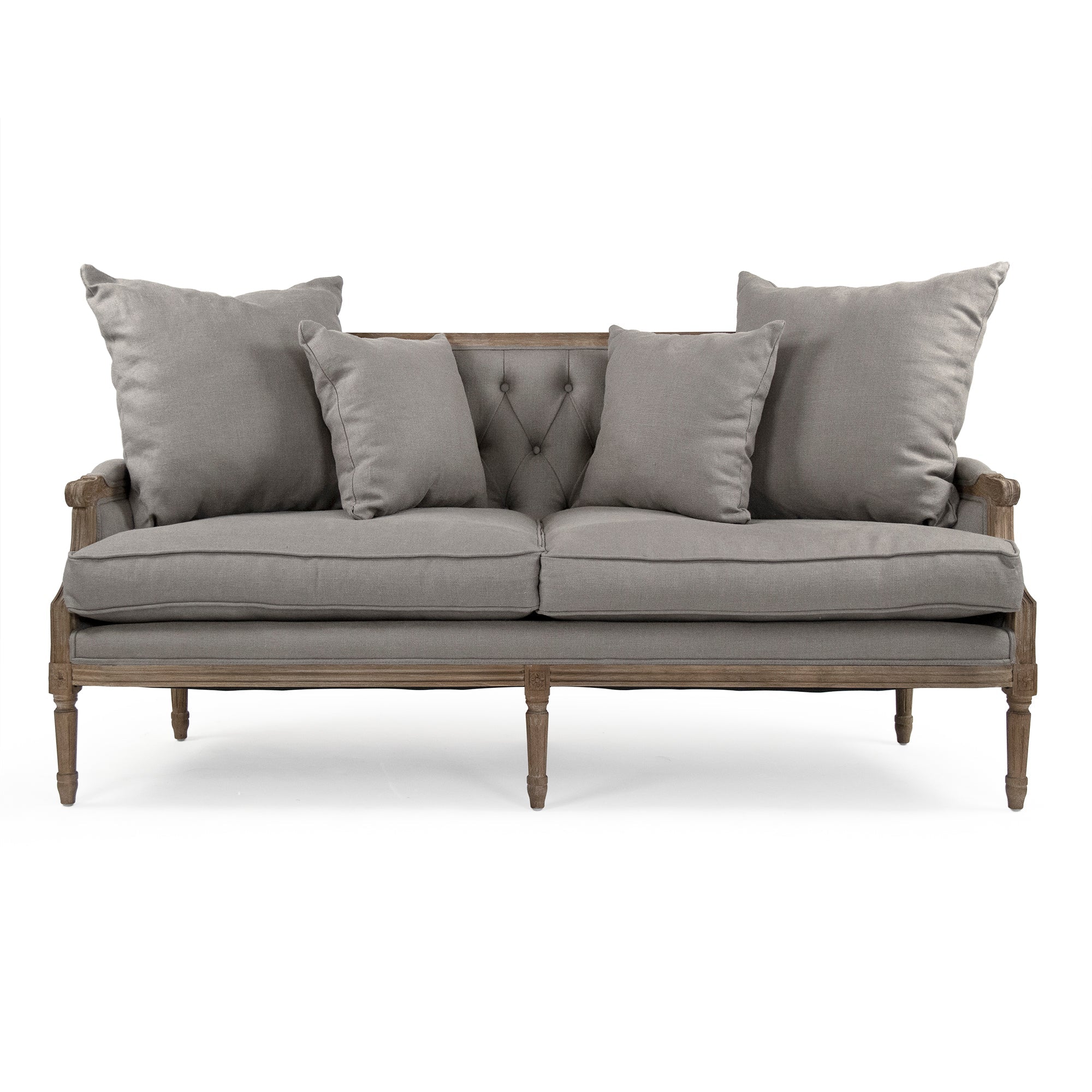 Zentique Louis Tufted Sofa (B007-3-Z E272 A048)