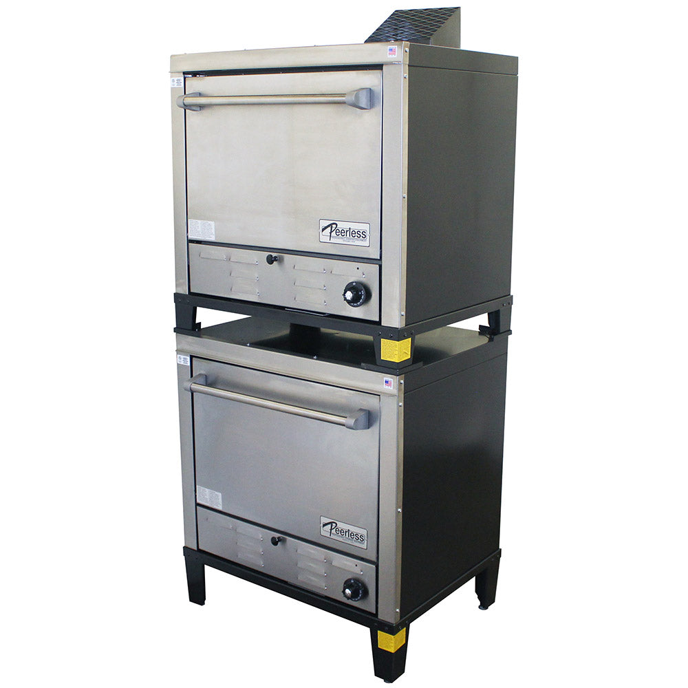 Peerless C231P Double Stack Gas Deck Oven