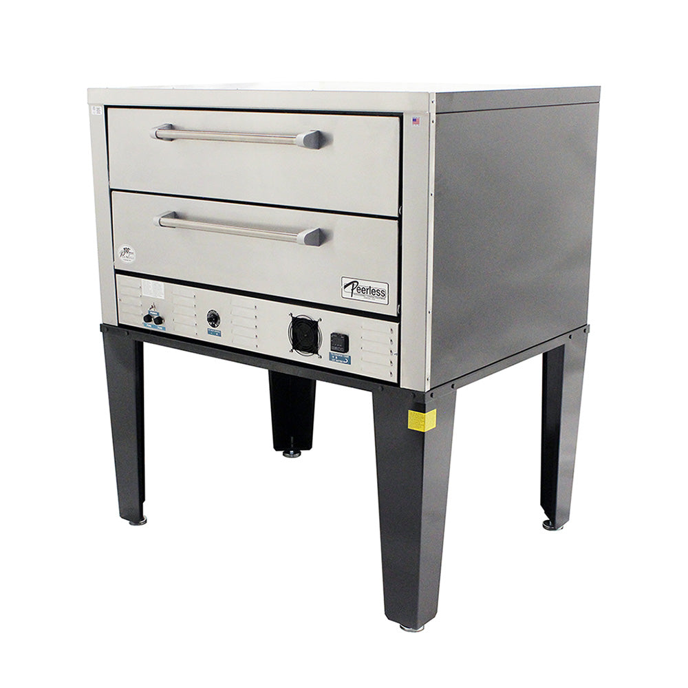 Peerless CE61PE Two Section Electric Deck Oven