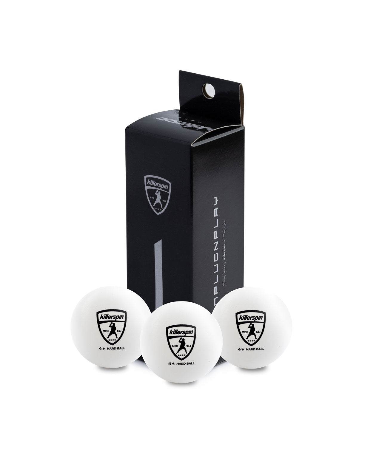 Killerspin 4 Star Hardball 40+ (White)