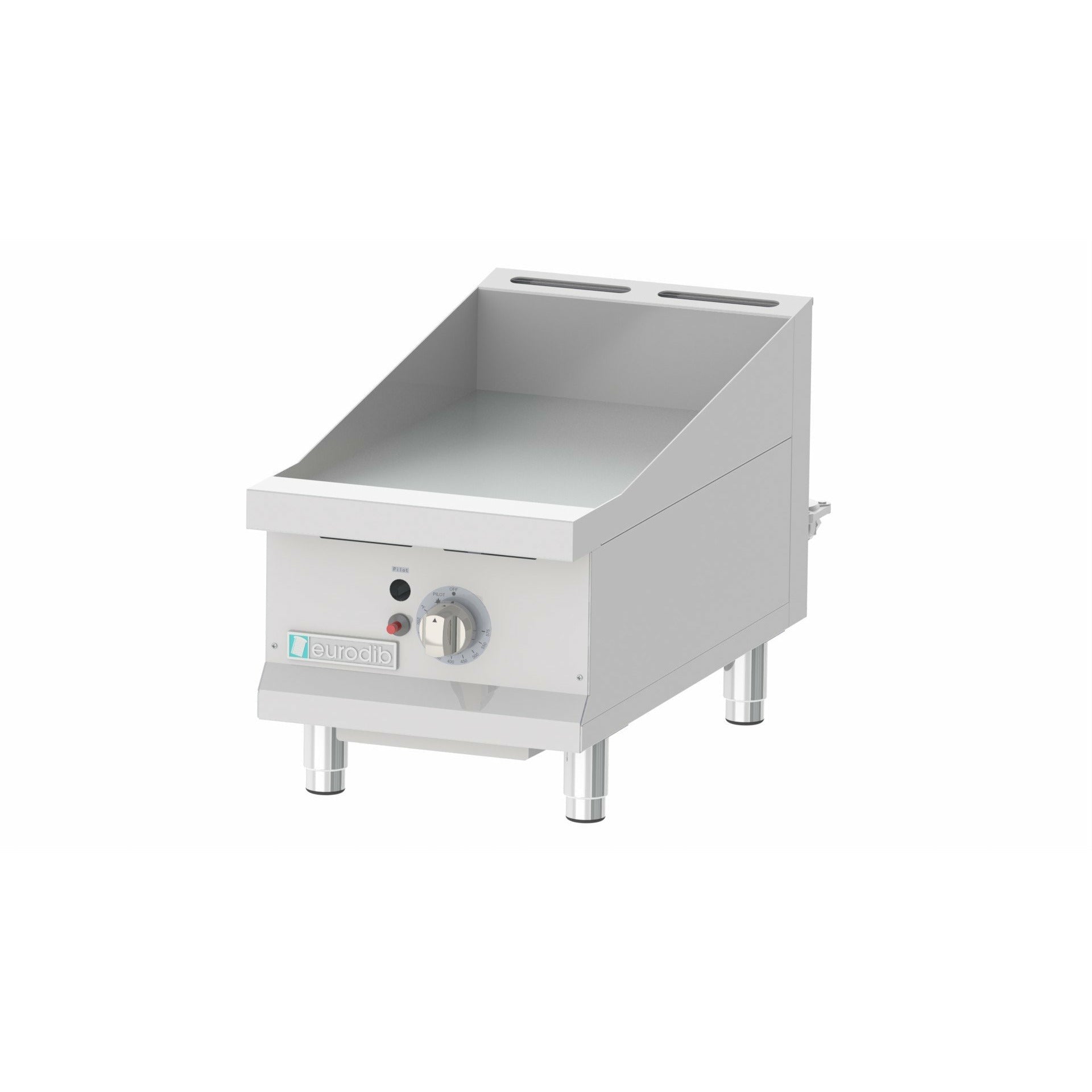 Eurodib 15'' Natural Gas Griddle with Thermostat Control (T G15T)