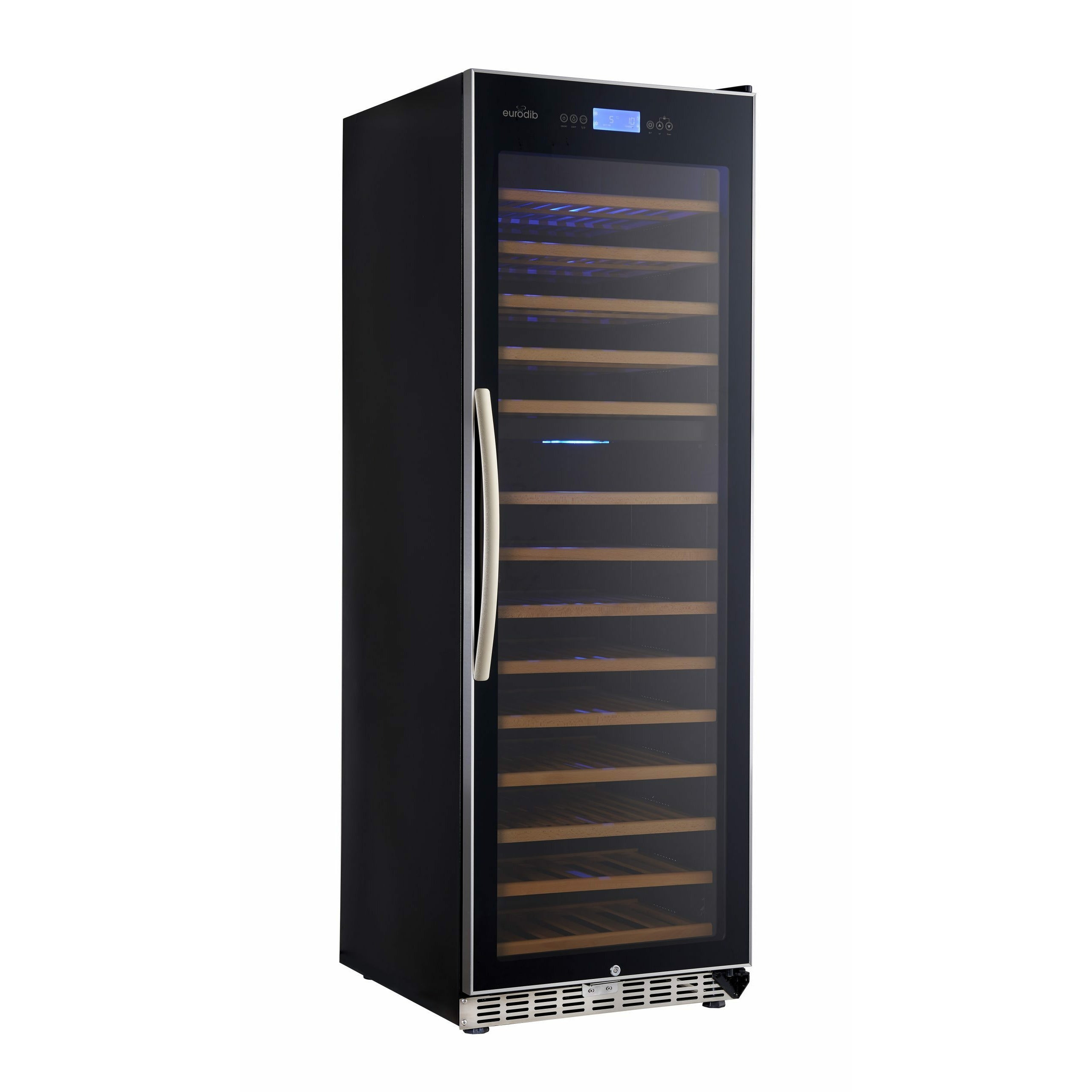 Eurodib Dual Zone Wine Cabinet 154 Bottles Display On Door (USF168DE)