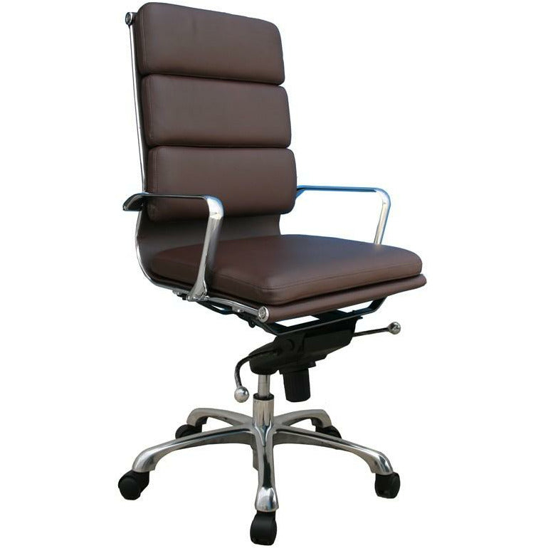J&M Plush High Back Office Chair